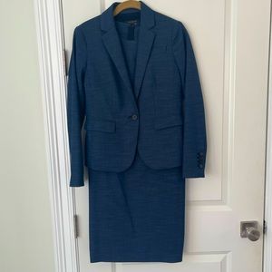 Ann Taylor Blue Suit
